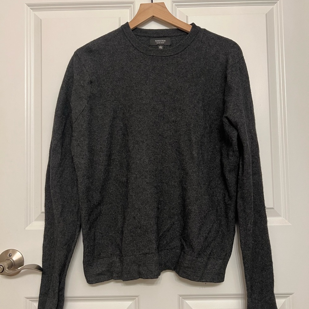 Nordstrom Charcoal Crewneck Sweater